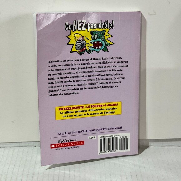 Capitaine Bobette Et La Bagarre Brutale De Biocrotte Dene Paperback Book - Picture 3 of 3